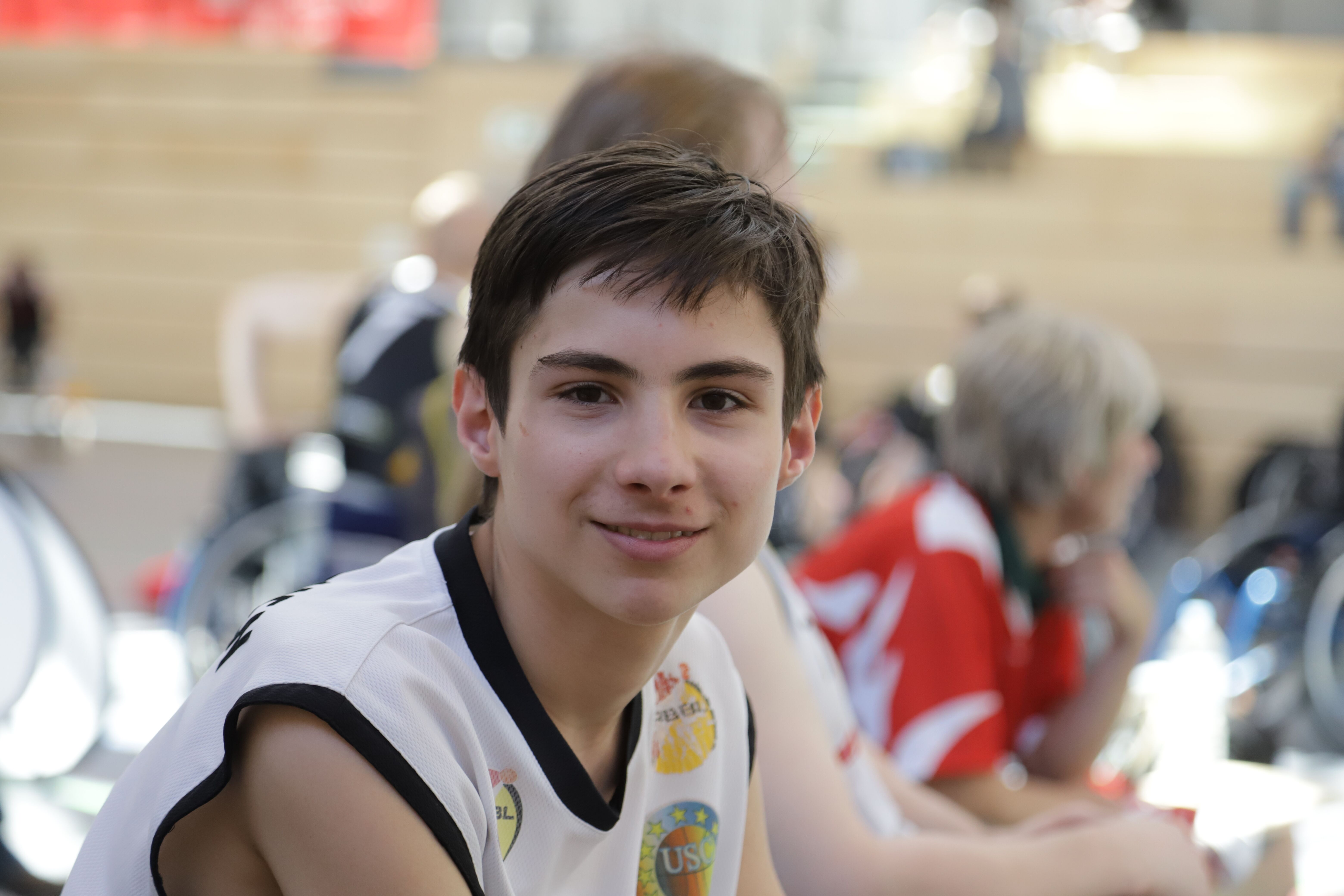 Spieler Jugendgruppe Rollstuhlbasketball